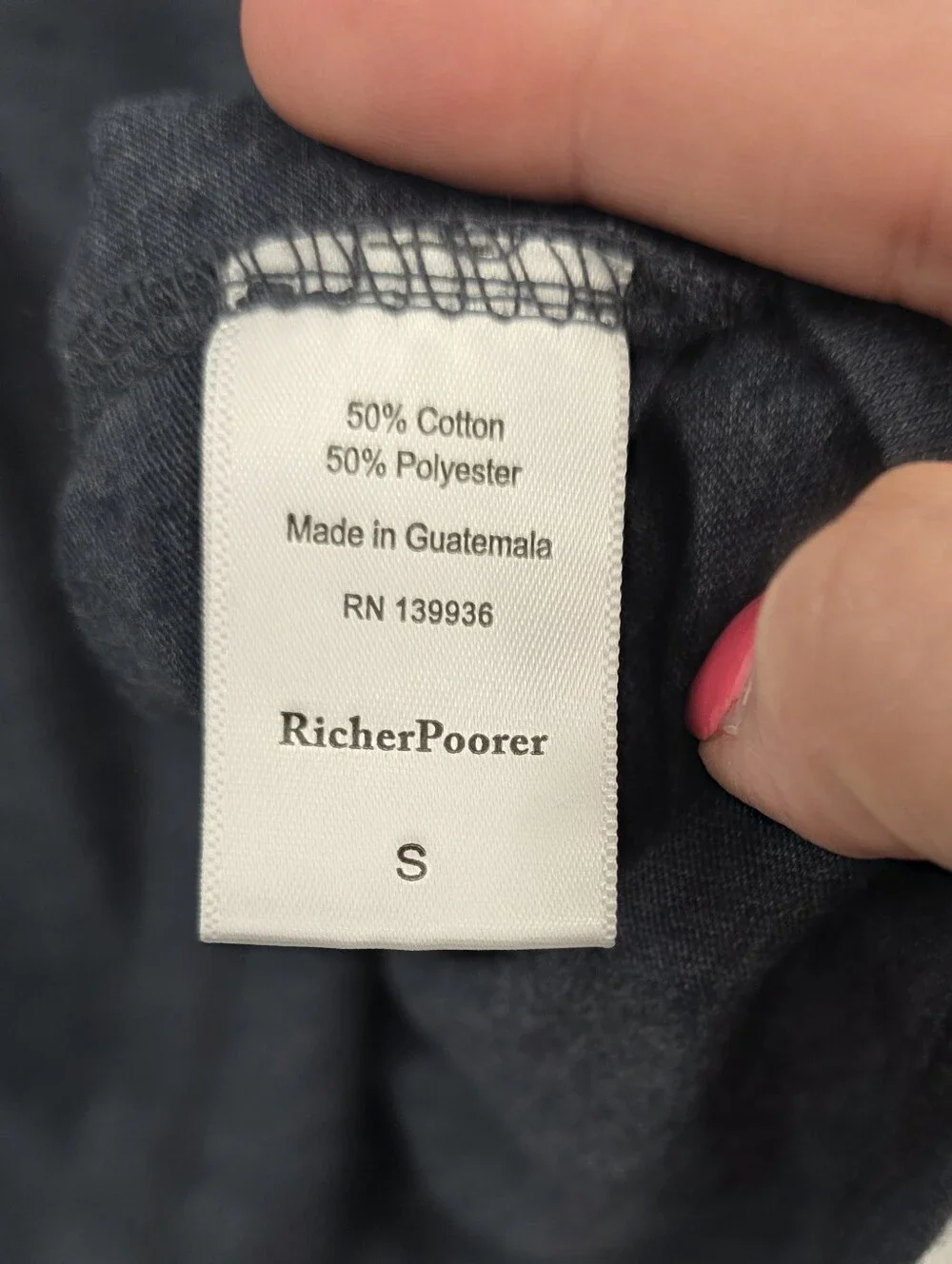 Richer Poorer size small